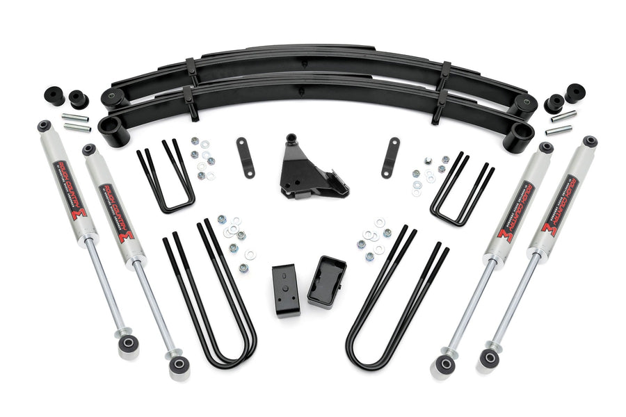 Kit de Elevación de 4 Pulgadas | Bloques Traseros | Ford F-250/F-350 Super Duty 4WD (99-04)
