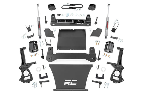 Kit de Elevación de 6 Pulgadas | Muelle Monohoja Trasero | Chevy Silverado 1500 4WD (2025-2026)