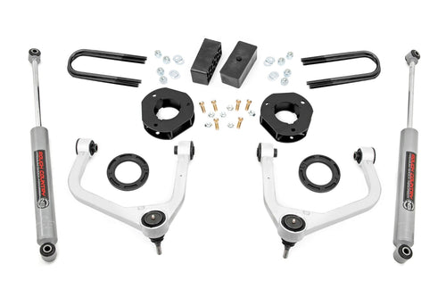 Kit de Elevación de 3.5 Pulgadas | Muelle Monohoja Trasero | GMC Sierra 1500 2WD/4WD (2019-2024)