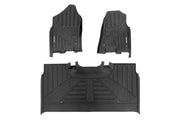 Tapetes Flex-Fit | Delantero y Trasero | Crew | Ram 1500 (19-24)/1500 TRX (21-24)