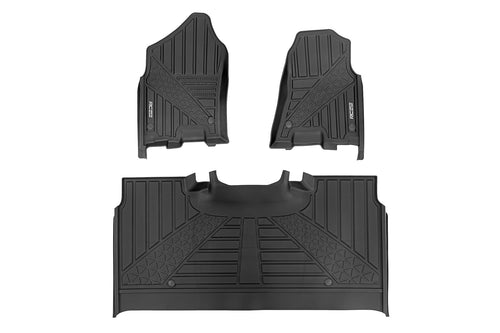Tapetes Flex-Fit | Delantero y Trasero | Crew | Ram 1500 (19-24)/1500 TRX (21-24)
