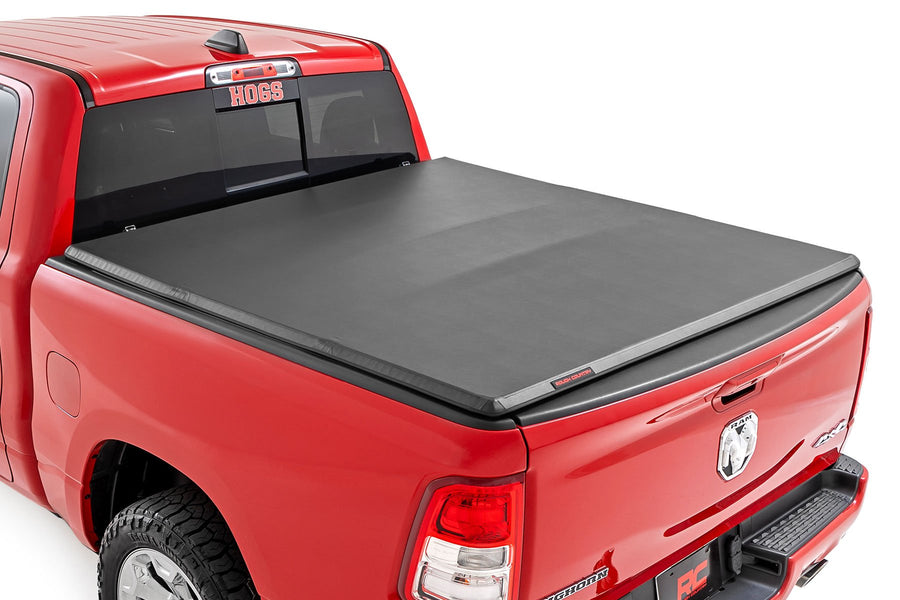 Cubierta de Caja Suave Tri-Plegable | 6'4" Bed | Ram 1500 (19-26)/1500 TRX (21-24)