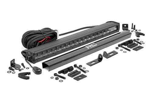 Kit de Luces LED | Montaje de Defensa | 20" Negro Single Row | Ford Ranger (19-23)