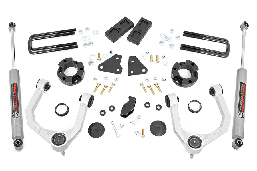 Kit de Elevación de 3.5 Pulgadas | N3 | Ford Ranger 4WD (2019-2023)