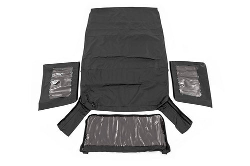 Techo Suave | De Reemplazo | Negro | 4 Puertas | Jeep Wrangler Unlimited (07-09)