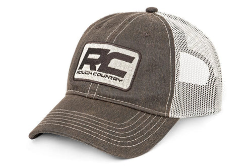 Gorra Rough Country | Malla | Parche Café | Café