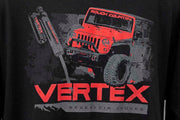 Playera Rough Country | Long Sleeve | Vertex | Negro | SM
