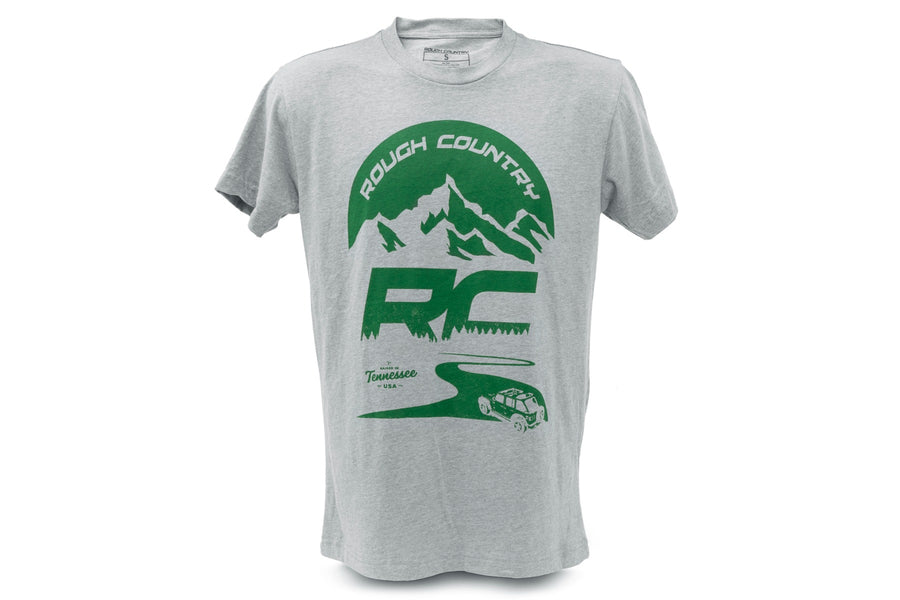 Playera Rough Country | RC Mountains | Gris Jaspeado | SM