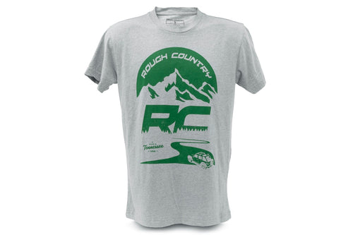 Playera Rough Country | RC Mountains | Gris Jaspeado | XL
