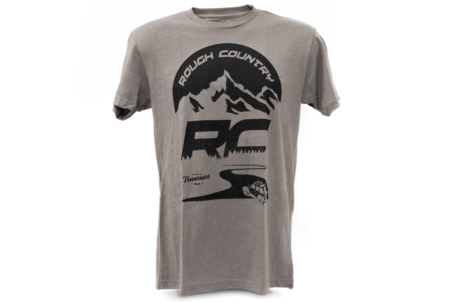 Playera Rough Country | RC Mountains | Gris Cálido | SM