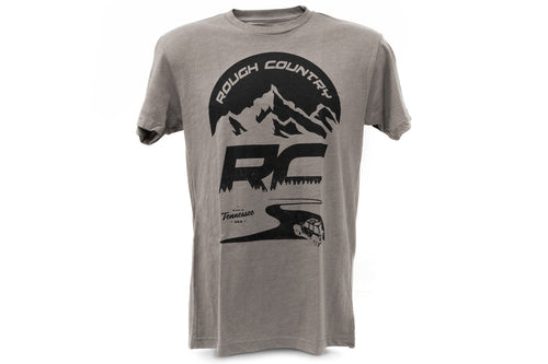 Playera Rough Country | RC Mountains | Gris Cálido | LG