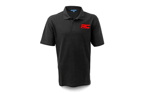 Playera Polo Rough Country | Logo Rough Country | Negro | Algodón | Talla M