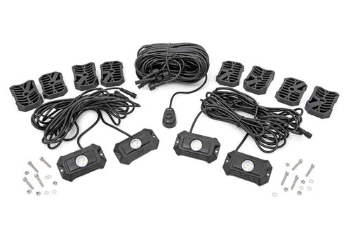 LED Rock Light  Kit | Juego de 4 Piezas