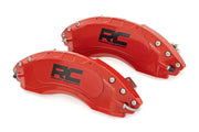 Cubiertas de Calibrador | Trasero | Rojo | Jeep Wrangler JK/Wrangler Unlimited  (2007-2018)