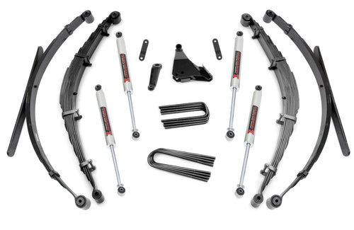 Kit de Elevación de 6 Pulgadas | Resortes Traseros | Ford F-250/F-350 Super Duty 4WD (99-04)