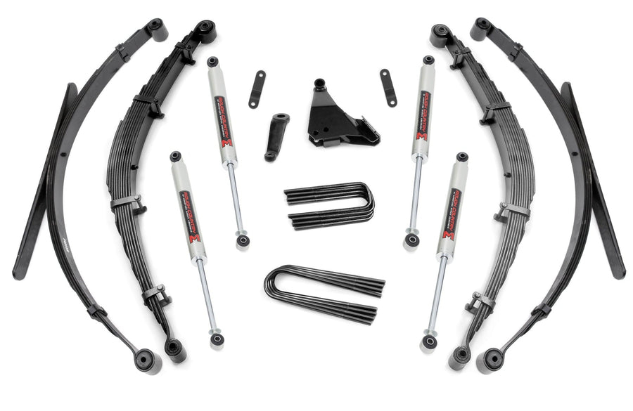 Kit de Elevación de 6 Pulgadas | Resortes Traseros | Ford F-250/F-350 Super Duty 4WD (99-04)