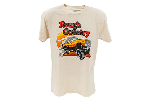 Playera Rough Country | Retro | Crema | LG