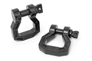 Grillete D | Forjado | Pair | Negro
