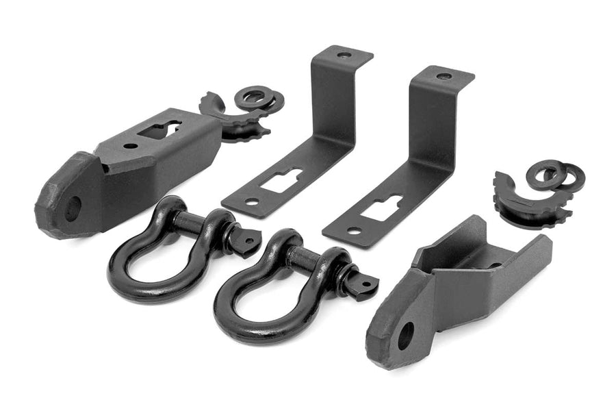 Soportes para Ganchos de Remolque | Combo de Grillete D | Ford Ranger 2WD/4WD (2019-2023)