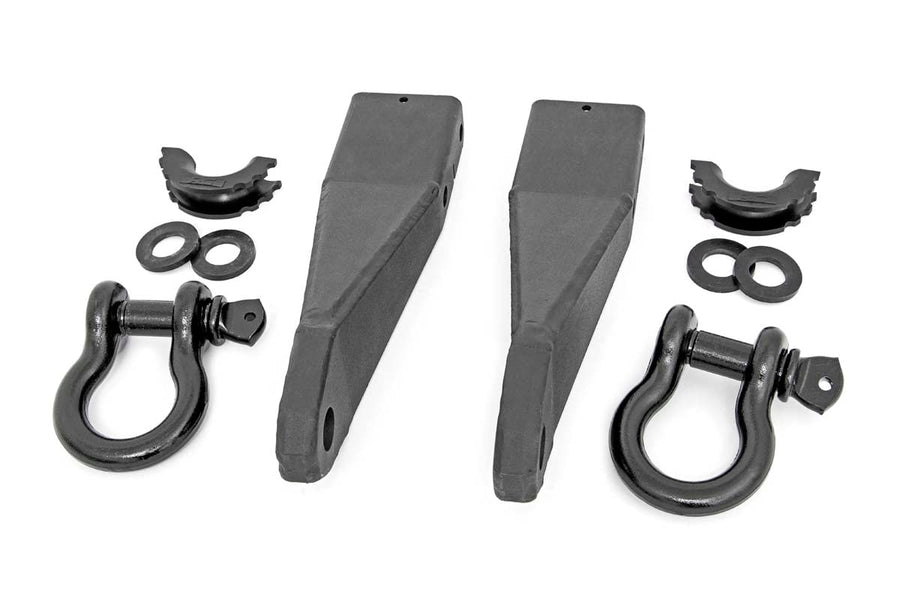 Soportes para Ganchos de Remolque | Combo de Grillete D | GMC Sierra 2500 HD 2WD/4WD (2020-2026)
