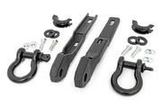 Soportes para Ganchos de Remolque | Combo de Grillete D | Nissan Titan 2WD/4WD (2017-2024)