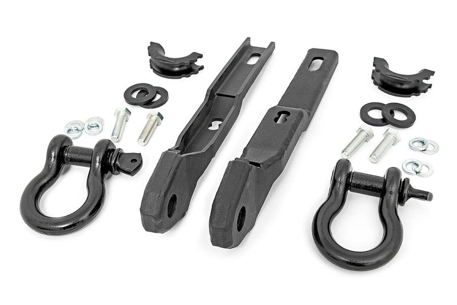 Soportes para Ganchos de Remolque | Combo de Grillete D | Nissan Titan 2WD/4WD (2017-2024)