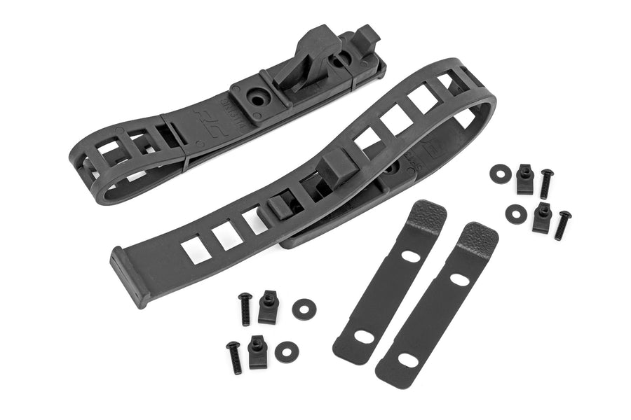 Kit de Abrazadera de Hule para Panel Molle | Universal | 1/2" - 4 1/2" | 2 Clamps