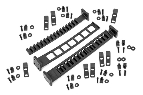 Kit de Abrazadera de Hule para Panel Molle | Universal | Up to 15" | 2 Clamp Sets