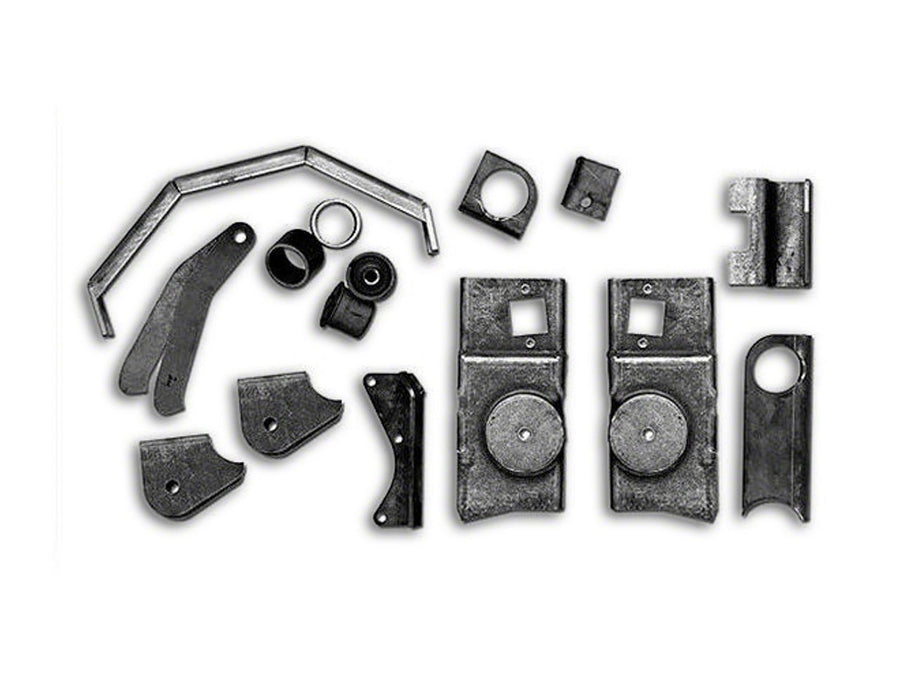 Kit completo de soportes para eje delantero Dana 30/35 Jeep TJ