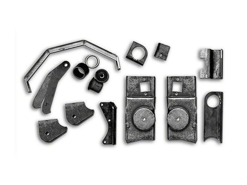 Kit completo de soportes para eje delantero Dana 30/35 Jeep TJ