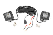 2 Inch LED Serie Negro Faros Auxiliares | SAE Fog | Amarillo