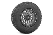 Rough Country 87 Serie Rin | Beadlock Simulado | Gris/Negro | 17x8.5 | 6x5.5 | +0mm