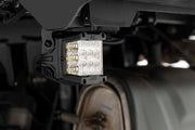 Kit de Luces LED | Montaje Debajo de la Caja | 2" Cromado Pair | Ángulo Amplio | Polaris General XP 4 1000
