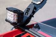 Kit de Luces LED | Montaje en Jaula | 2" Negro Pair | Blanco DRL | Honda Talon 1000