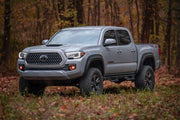 Kit de Faros de Niebla LED | 3.5 Inch Redondo Serie Negro | Ámbar DRL | Toyota Tacoma (16-23)