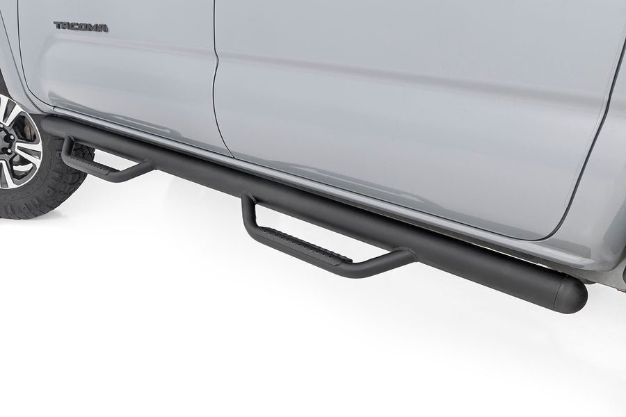 Estribos Tubulares | Longitud de Cabina | Cabina Crew | 5' Bed | Toyota Tacoma 2WD/4WD (05-23)