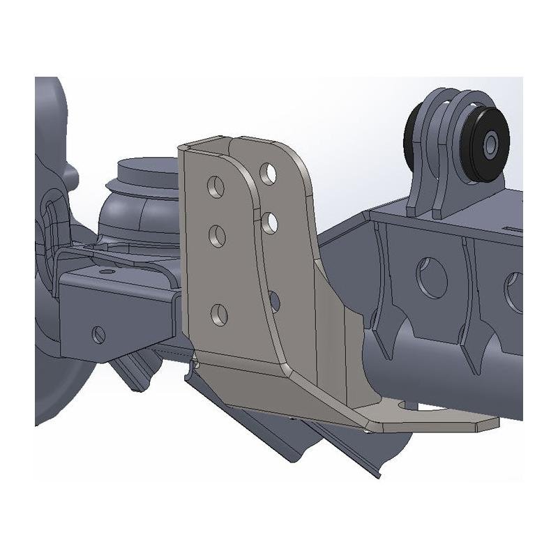 Soporte para track bar / barra Panhard (delantero) para 1993-2006 Jeep Wrangler TJ/LJ