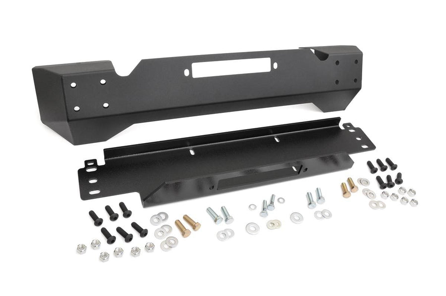 Defensa Delantera Corta con Malacate | Jeep Wrangler TJ (97-06)/Wrangler Unlimited (04-06)