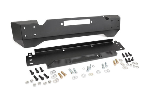 Defensa Delantera Corta con Base para Winch | Jeep Wrangler TJ (97-06)/Wrangler Unlimited (04-06)
