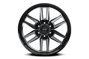 Torque Pritchett | Antracita con Labio Negro | 17x9 | 6x5.5 | 0mm