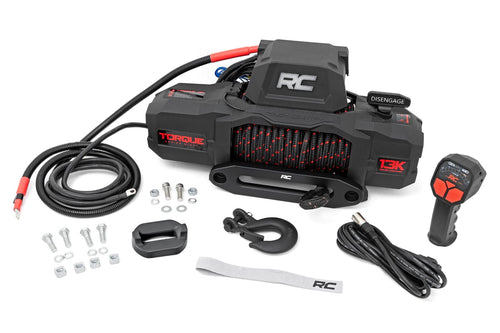 Winch Rough Country Pro Series 13,000 Libras Sintetico