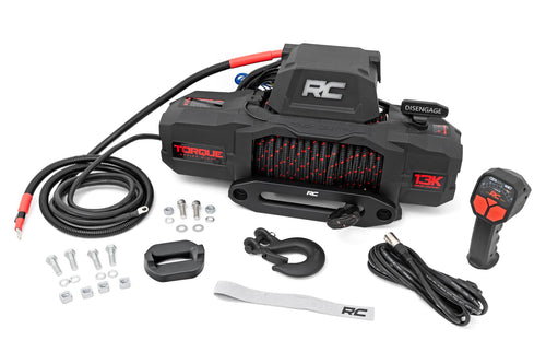 Winch Rough Country Pro Series 13,000 Libras Sintetico