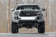Kit de Luces LED | Montaje en Parrilla Inferior | 30" Negro Single Row | Blanco DRL | Toyota Tacoma (16-23)