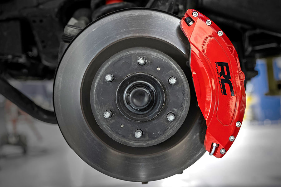 Cubiertas de Calibrador | Delantero y Trasero | Rojo | Toyota Tundra 2WD/4WD (2022-2026)
