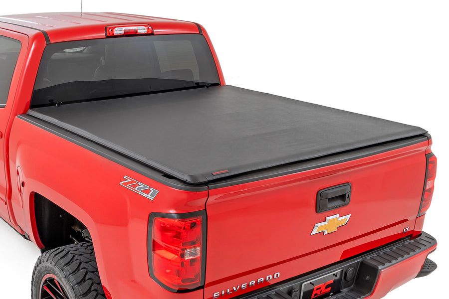 Cubierta de Caja Suave Enrollable | 6'7" Bed | Chevy/GMC 1500/2500HD/3500HD (14-19 & Classic)