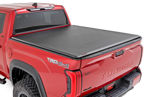 Cubierta de Caja Suave Enrollable | 5'7" Bed | Toyota Tundra 2WD/4WD (2022-2026)