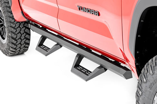 SRX2 Adj aluminio Steps | CrewMax | Toyota Tundra 2WD/4WD (2022-2026)