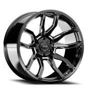 Impacto de Torque | Negro Brillante w/Milled Accents | 20x9 | 8x180 | 0mm