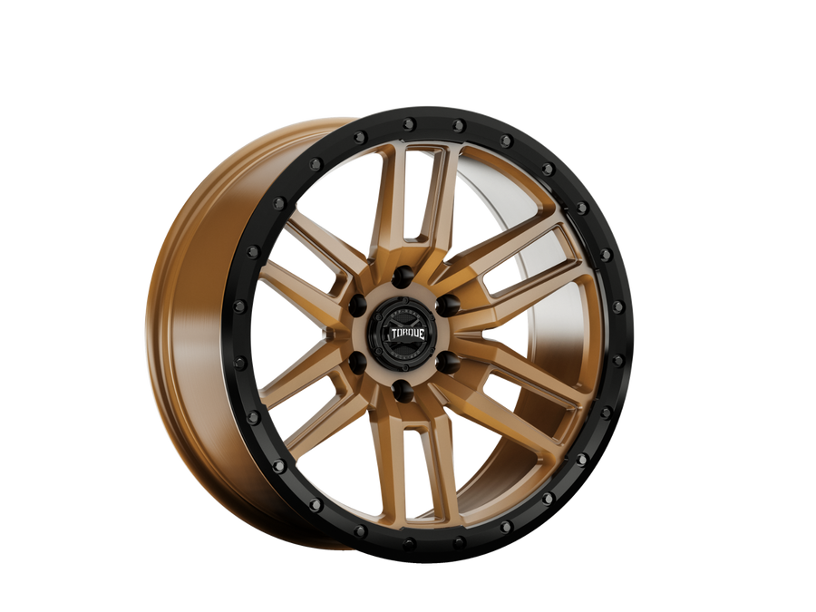 Torque Pritchett | Bronce con Labio Negro | 18x9 | 6x5.5 | -12mm