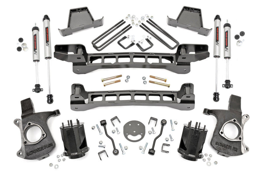Kit de Elevación de 6 Pulgadas | V2 Shocks | Chevy/GMC 1500 2WD (99-06 & Classic)